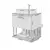 (Classe A) Gabinete Suspenso com Cuba 60cm Mari Espresso Móveis Cappuccino - comprar online