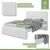 Imagem do (Classe C) Cama Casal Loop Tecido Korino Branco