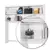 (Classe A) Guarda-roupa Casal Modulado 5 Portas Santiago 3 Portas Premium 5 Gaveta com Espelho Branco - comprar online