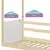 Imagem do (Classe C) Cama Montessoriano Reversível Casinha Garden Branco/Natural