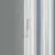(Classe A) Porta Sanfonada de PVC 210x60cm Translúcida BCF Branco - loja online