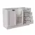 (Classe A) Balcão para Pia 120cm sem Tampo Arizona Cabecasa Madeiramadeira Branco - comprar online
