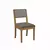 (Classe A) Conjunto para Sala de Jantar 1 Mesa Petra Tampo Vidro/MDF Retangular 8 Cadeiras Chumbo - loja online