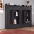 (Classe A) Cama Casal Articulável Horizontal 140 Hanover Grafite