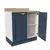 (Classe A) Balcão 2 Portas 80cm Arizona CabeCasa MadeiraMadeira Branco/Azul - comprar online