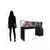 (Classe A) Mesa Gamer Escrivaninha 3 Gavetas DRX5000 Preto - comprar online