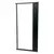Imagem do (Classe A) Box Para Banheiro de PVC 185x55cm Sanfonado Frontal BCF Preto