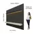 Imagem do (Classe A) Painel Ripado TV até 85 Polegadas com LED 230cm Nobre Grafite/Off White