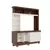 Imagem do (Classe A) Estante Home para TV até 50 Polegadas 2 Portas Valença Nogueira Real/Off White