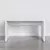(Classe A) Mesa de Escritório em Tamburato Acabamento em BP 135cm Ficus Branco - comprar online