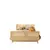 (Classe C) Cama Infantil Montessoriano Casal Lift em Madeira Maciça com Rattan Casatema Branco/Natural - Casa Saldão
