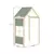 (Classe A) Telhado Plus para Cama Garden Casatema Verde/Natural na internet