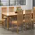 (Classe A) Mesa para Sala de Jantar 180cm Itália Verniz Nogueira