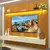 (Classe A) Painel para TV até 85 Polegadas Ripado com LED Nobre 230cm Naturale/Off White