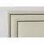 (Classe C) Cabeceira Casal Estofada para Cama Box com Tachas 140x60cm Reta Luxo Dupla Off White/Fumê - Casa Saldão