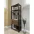 (Classe A) Estante 4 Prateleiras 1 Nicho 1 Porta Basculante Mdp Match Pinho/Preto - comprar online