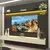 (Classe A) Painel Ripado TV até 85 Polegadas com LED 230cm Nobre Grafite/Off White