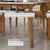 (Classe A) Mesa de Jantar 6 Lugares 160cmx90cm Monalisa Mel Natural/Off White na internet
