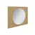 (Classe A) Espelho para Banheiro Redondo Ripy 100cm Wood - comprar online