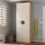 (Classe A) Guarda Roupa Infantil Modulado 2 Portas com Cabideiro Joy Kids Cinza/Avena
