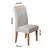 (Classe A) Conjunto Canto Baú com Mesa de Jantar Retangular 120x80cm SEM Vidro e 2 Cadeiras Mel/Blonde/Marfim