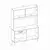 (Classe A) Cozinha Compacta 8 Portas 1 Gaveta Cleo Atacama Off White - Aramóveis Off White - Casa Saldão