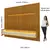 (Classe A) Rack com Painel para Tv até 90 Polegadas Led 3 Gavetas com Pés Madeira 260cm Nobre/requinte 100% MDF Naturale - loja online