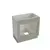 (Classe A) Balcão para Forno de Embutir 80cm sem Tampo Arizona Cabecasa Madeiramadeira Branco/Menta - comprar online