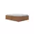 (Classe C) Cama Casal 4 Gavetas Madeira Maciça Beauty Espresso Móveis Amêndoa - comprar online