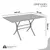 (Classe A) Conjunto Sala de Jantar Mesa Retangular 140x75cm Tampo Madeira Mdp 6 Cadeiras Rio Creme / Branco na internet