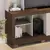 (Classe A) Estante Home para TV até 50 Polegadas 2 Portas Valença Nogueira Real/Off White na internet