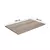 (Classe A) Conjunto Jade Flex 1,36m Tampo Laminado com 6 Cadeiras Preto Fosco/Bege/Carvalho na internet