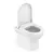 (Classe A) Vaso Sanitário Convencional com Assento Termofixo Queda Amortecida Nexo Roca Branco Brilhante - comprar online