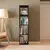 (Classe A) Estante para Livros Modular 4 Nichos 141cmx30cm Marselha Preto na internet