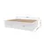(Classe C) Cama Casal Adulto com 4 Gavetas Gades Yescasa Branco Perfect Wood - loja online
