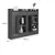 (Classe A) Cama Casal Articulável Horizontal 140 Hanover Grafite - comprar online