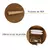 (Classe A) Módulo para Guarda-roupa Smart Canto 1 Porta Espresso Móveis Cinamomo/Chumbo - Casa Saldão