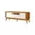 (Classe A) Rack para Tv até 75" 2 Portas 1 Gaveta Morgan 1.80 Off White/Cedro