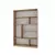 (Classe A) Estante para Livros 180cmx120cm 4 Prateleiras Seattle Yescasa Amadeirado Montana - comprar online