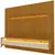 (Classe A) Rack com Painel para Tv até 90 Polegadas Led 3 Gavetas com Pés Madeira 260cm Nobre/requinte 100% MDF Naturale - Casa Saldão