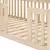 (Classe A) Cama Montessoriana Solteiro Com Grade Giulia Casatema Natural - Casa Saldão