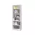 (Classe A) Estante para Livros 5 Prateleiras 183cmx61cm Linus Branco - comprar online