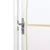 (Classe A) Kit Porta de Madeira Decorada 212x85cm com Batente de Aluminio 3,6cm Gáucha MGM Branca - loja online