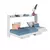 (Classe A) Cama Solteiro Juvenil Articulável Horizontal 80 Hanover Branco - Casa Saldão