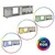 (Classe A) Rack para Tv até 65 Polegadas com 1 Gaveta e Iluminação em Led Rgb Ra0180 Arenas