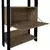 (Classe A) Estante 4 Prateleiras 1 Nicho 1 Porta Basculante Mdp Match Pinho/Preto