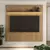 (Classe A) Painel para Tv até 75 Polegadas com Led 185cm Liverpool Yescasa Carvalho