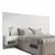 (Classe C) Conjunto Cabeceira Florença Casal/queen Branco - comprar online