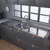 (Classe A) Pia para Cozinha Monobloco Inox 150x53cm Forminox Aço Inox