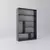 (Classe A) Estante para Livros 180cmx120cm 4 Prateleiras Seattle Yescasa Preto - comprar online